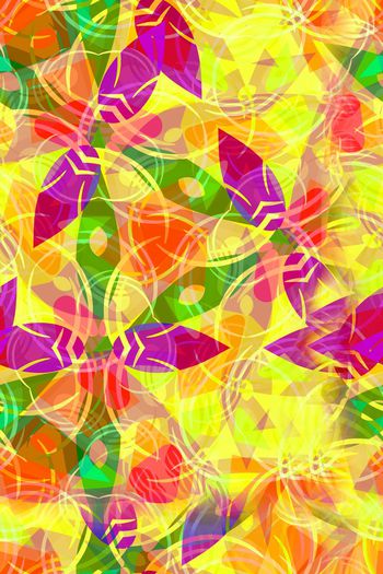 641369-炫彩艺术色块