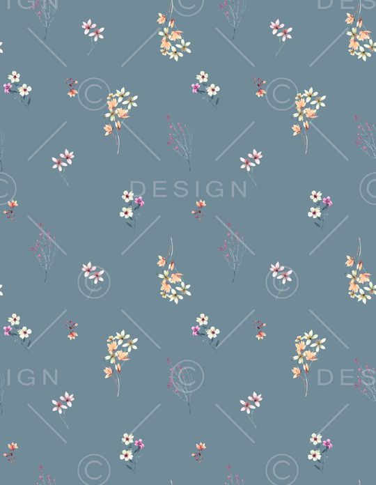 小碎花印花华亿平台图片