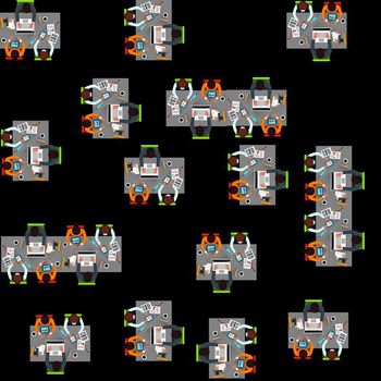 641522-办公人员黑