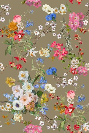 油画花卉印花华亿平台图片