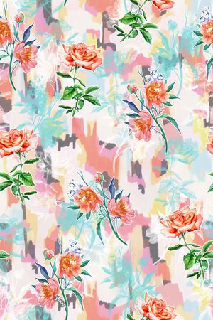 水彩印花华亿平台图片