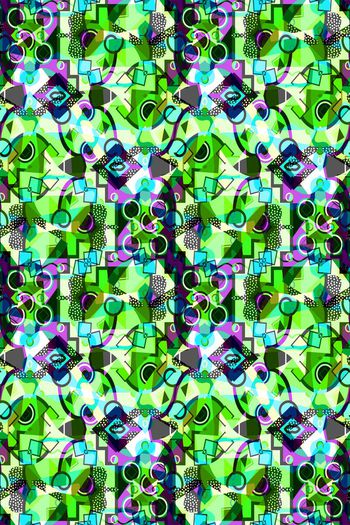 641683-几何艺术拼贴