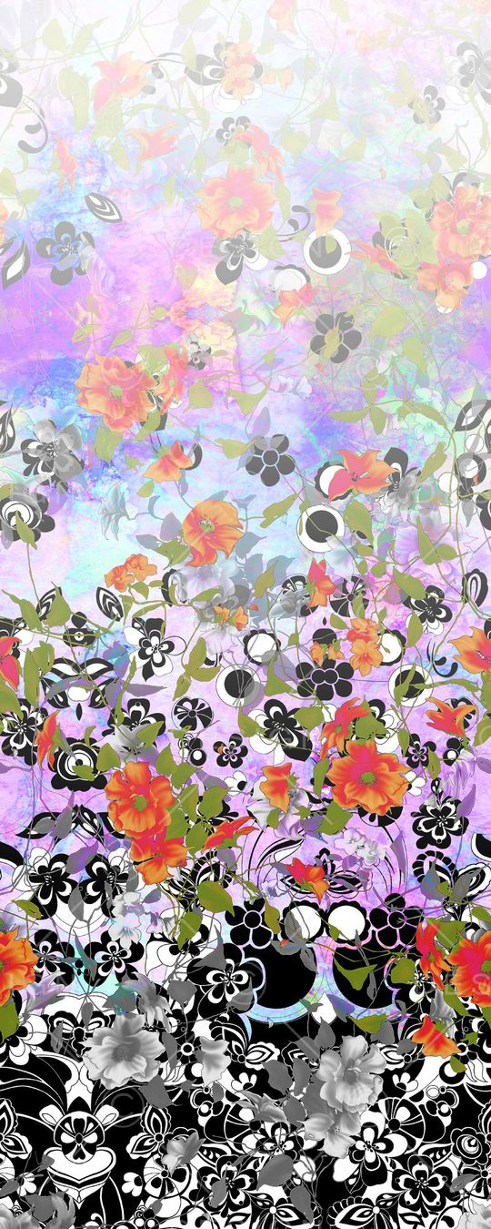 小碎花纹印花华亿平台图片