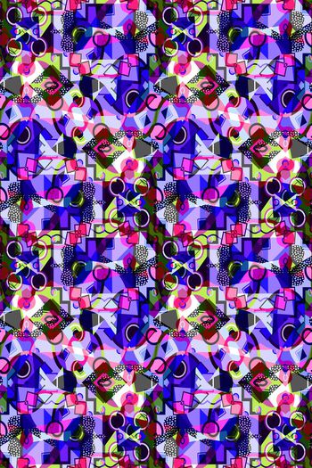 641701-几何艺术拼贴