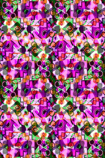 641720-几何艺术拼贴