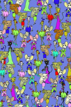 米老鼠印花华亿平台图片