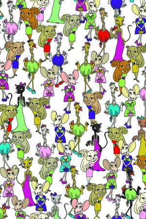 米老鼠印花华亿平台图片