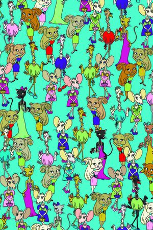 米老鼠印花华亿平台图片