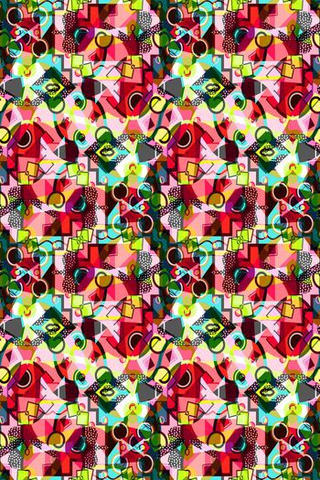 641725-几何艺术拼贴