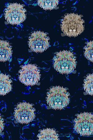 动物纹理印花华亿平台图片