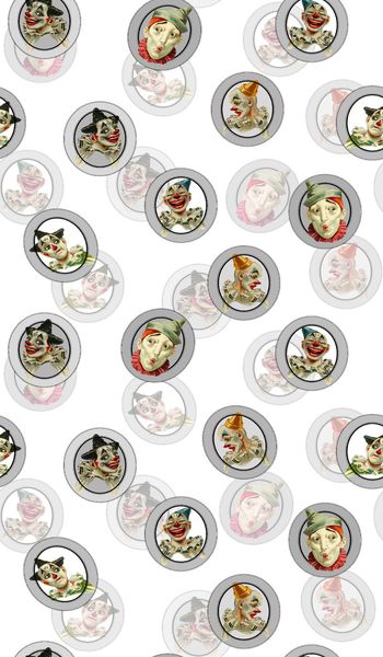 641734-时尚椭圆小丑人物--2