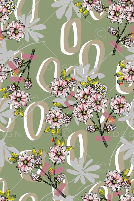 碎花印花华亿平台图片