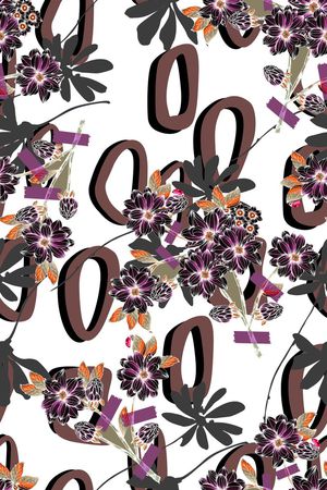 碎花印花华亿平台图片