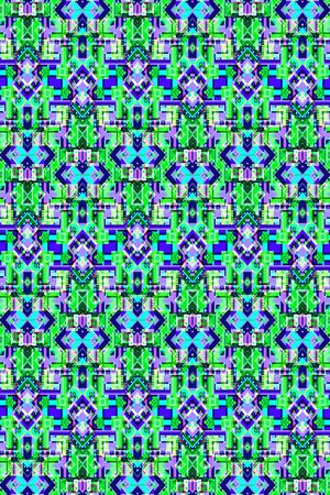 小方块印花华亿平台图片