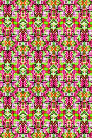 小方块印花华亿平台图片