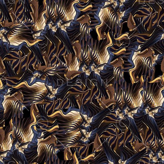 复古印花华亿平台图片