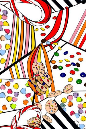 短裙印花华亿平台图片