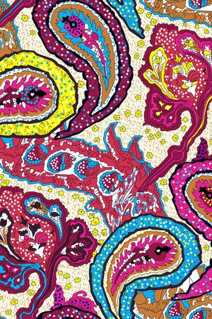 丝巾印花华亿平台图片