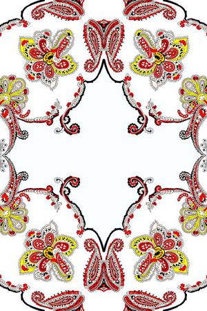 腰果印花华亿平台图片