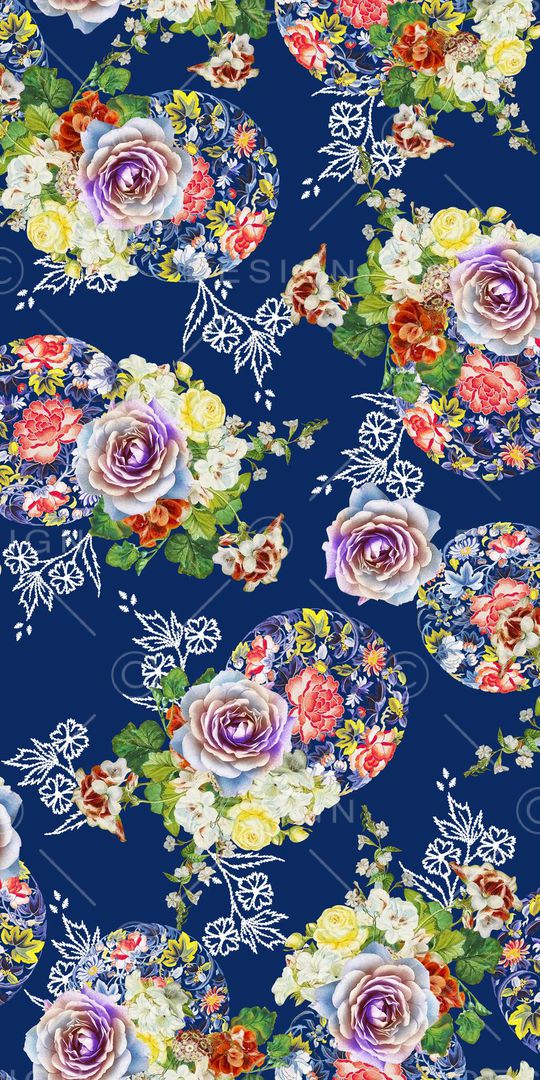 清爽大牌时尚女装数码花卉印花华亿平台图片