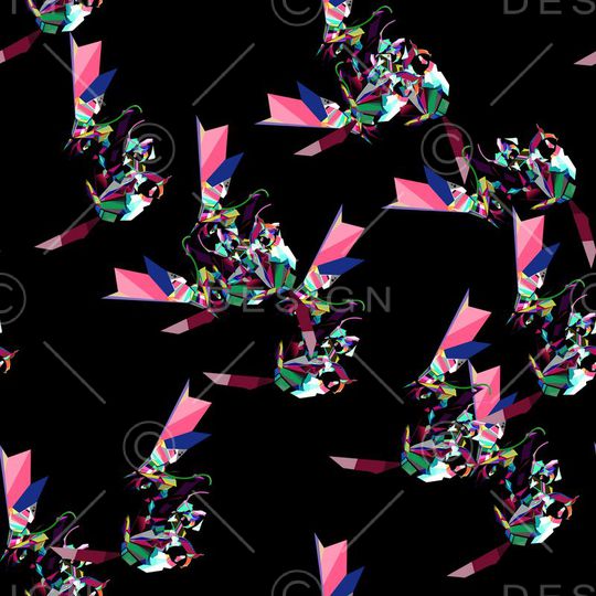 文艺印花华亿平台图片