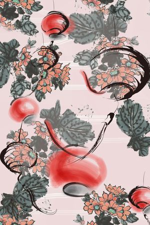 现代、休闲印花华亿平台图片