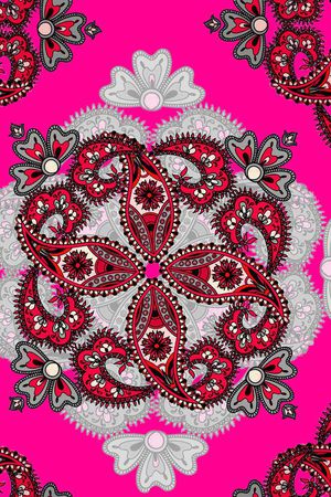 民族风印花华亿平台图片