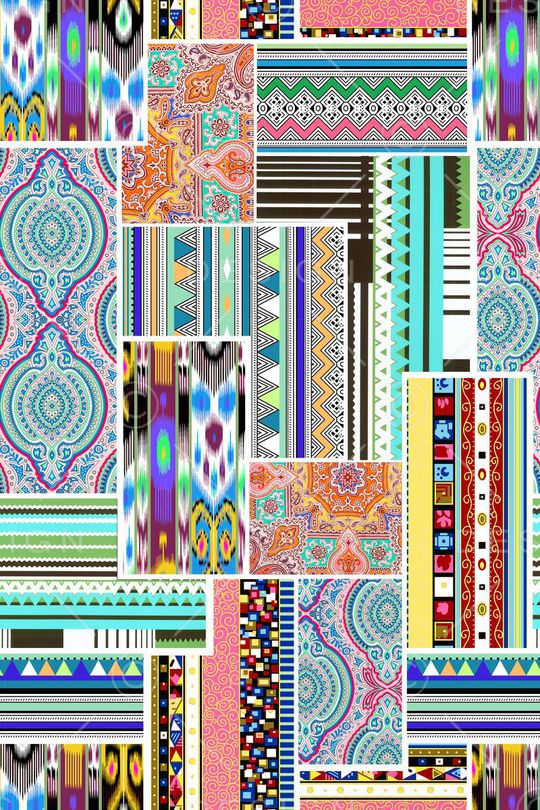 民族风印花华亿平台图片