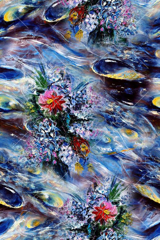 抽象印花华亿平台图片