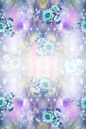 朦胧底纹吗印花华亿平台图片