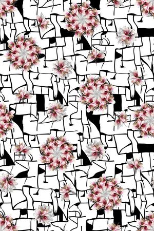 流行时尚印花华亿平台图片