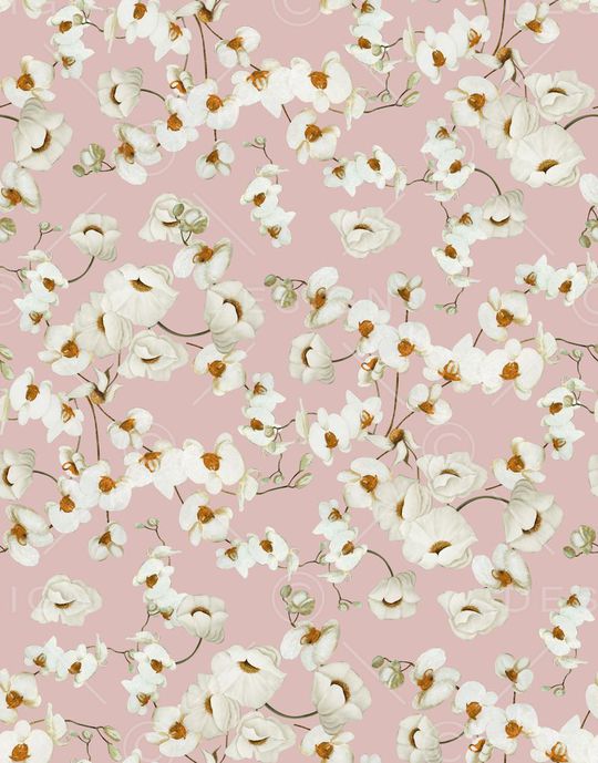 简约花卉印花华亿平台图片