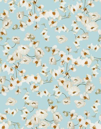 642346-复古女装罂粟花兰花3