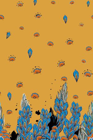 奇花异草印花华亿平台图片