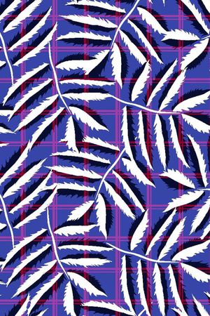 热带树叶印花华亿平台图片