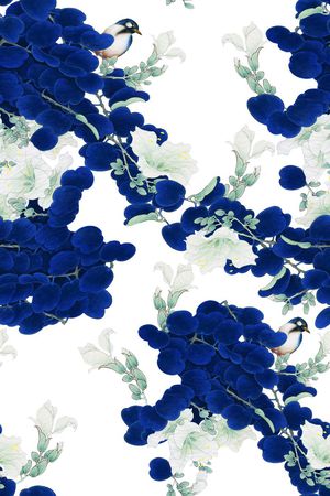 鸟印花华亿平台图片