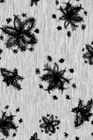 黑白印花华亿平台图片