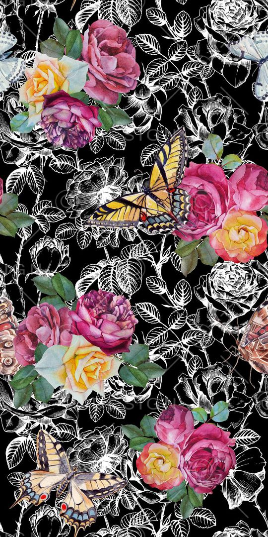 玫瑰印花华亿平台图片