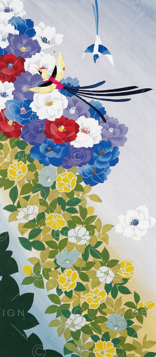 小鸟印花华亿平台图片