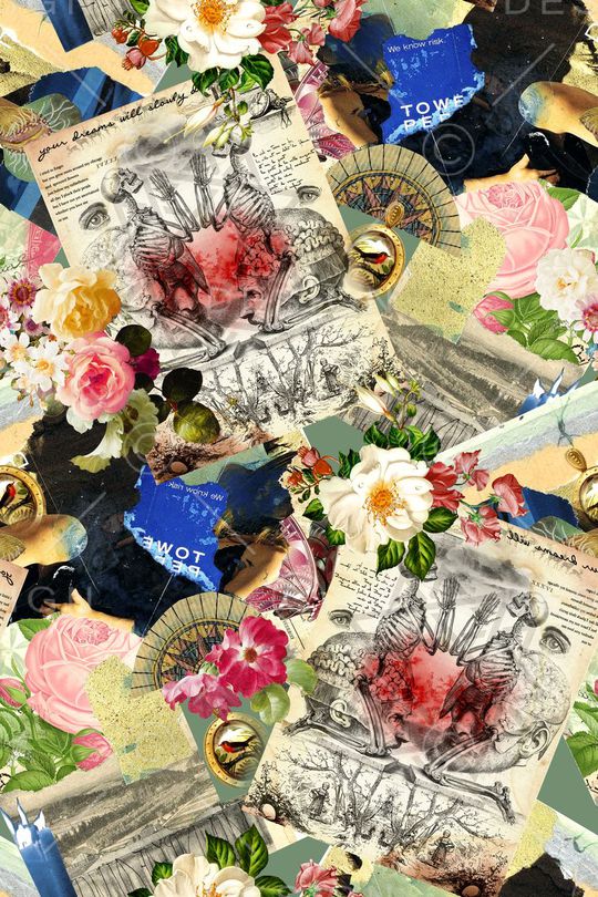 抽象印花华亿平台图片