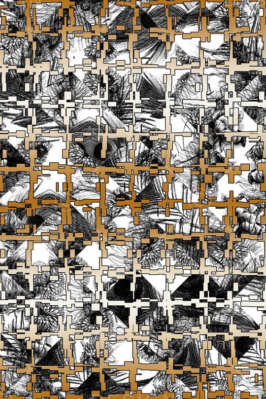 中国风印花华亿平台图片