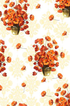 小碎花印花华亿平台图片