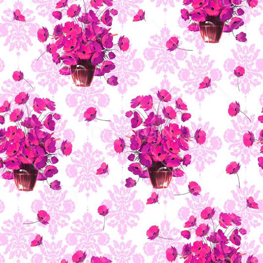 小碎花印花华亿平台图片