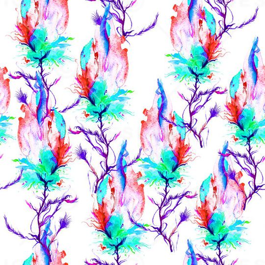 浪漫花卉印花华亿平台图片