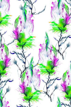 浪漫花卉印花华亿平台图片