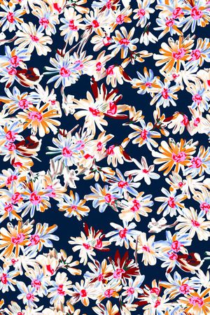 小碎花印花华亿平台图片