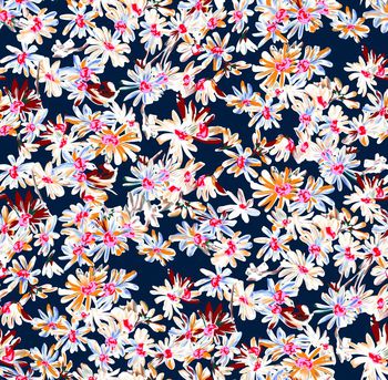 小碎花印花华亿平台图片