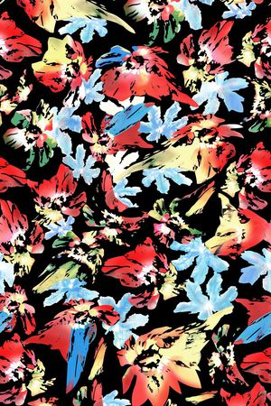 花朵印花华亿平台图片