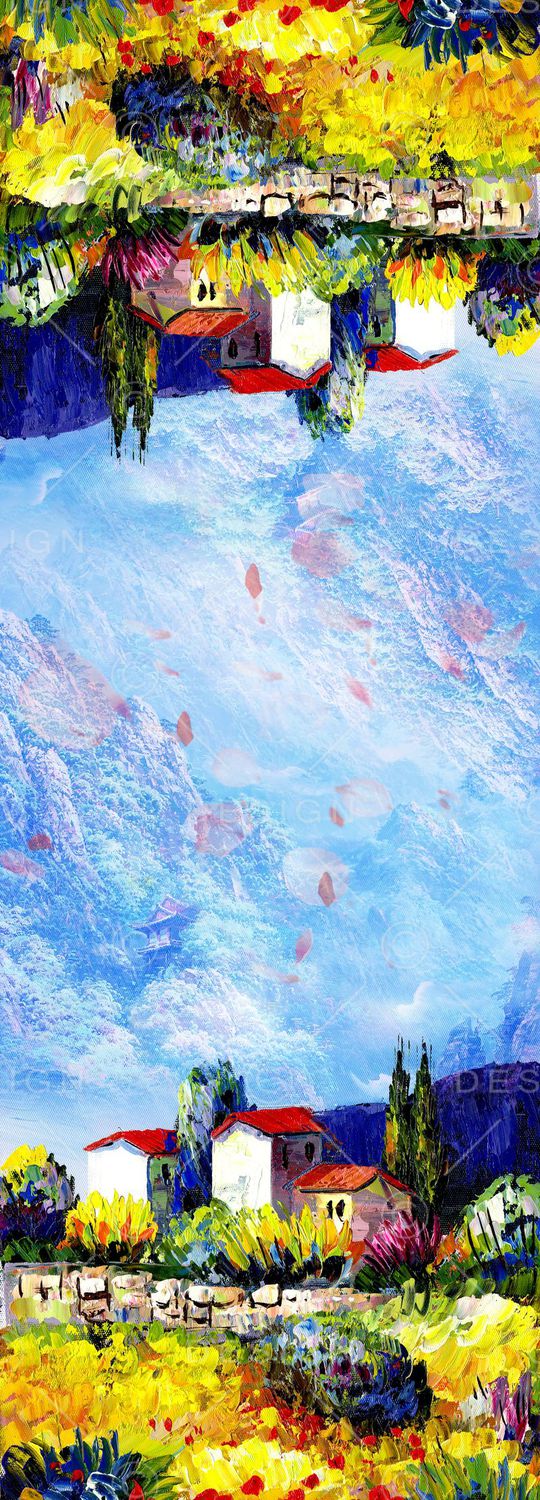 风景印花华亿平台图片