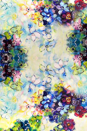 丝巾印花华亿平台图片